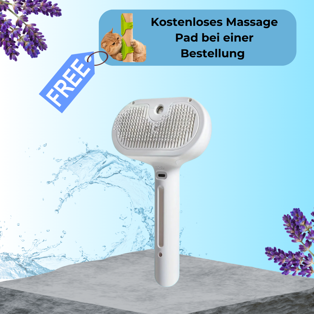 SteamBrush Pro – 2 in 1 Pflegebürste mit Sprühfunktion