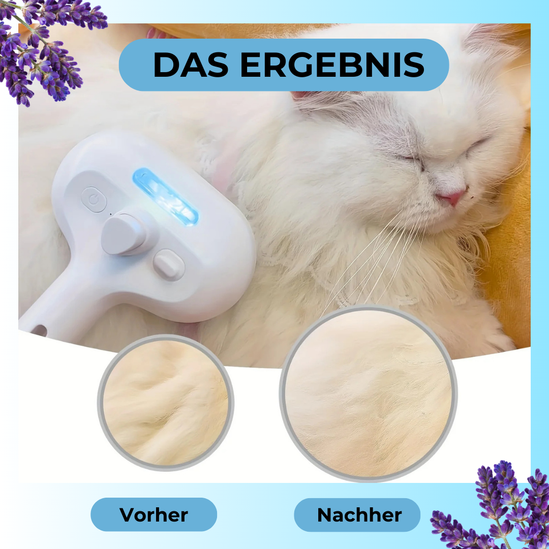 SteamBrush Pro – 2 in 1 Pflegebürste mit Sprühfunktion