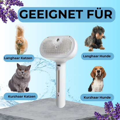 SteamBrush Pro – 2 in 1 Pflegebürste mit Sprühfunktion